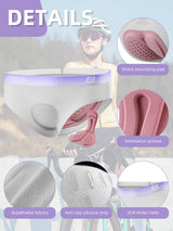 Women's 4D Padded Cycling Underwear