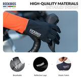 ROCKBROS Road-to-Sky Spring Summer Cycling Gloves Full Finger Touch Screen