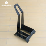 L-Shaped Carbon Steel Floor Rack for Multi-Bike Storage