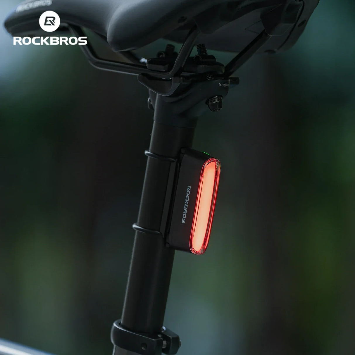 ROCKBROS Magnetic Smart Tail Light with Brake Sensing  IPX6 Waterproof