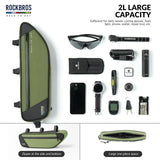 ROCKBROS Bike Triangle Bag-Road to sky