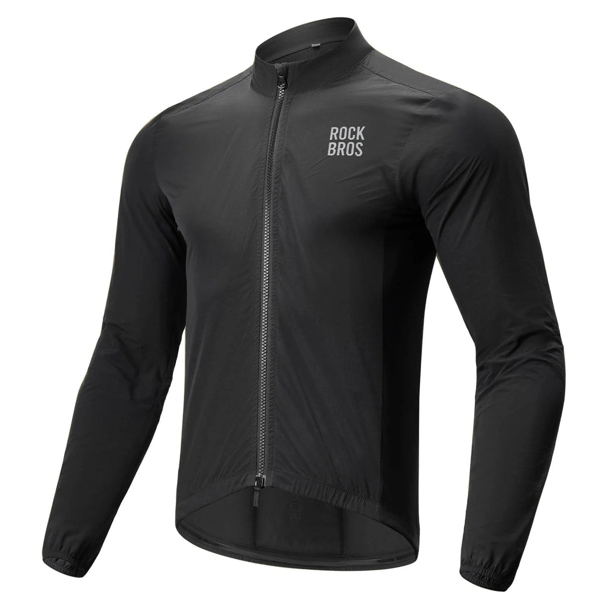 Cycling Windbreaker Jacket Foldable Long-Seeved