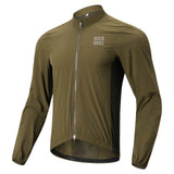 Cycling Windbreaker Jacket Foldable Long-Seeved