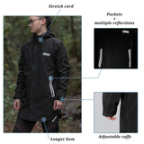 Waterproof Raincoat & Overtrousers for Men Women with Reflective
