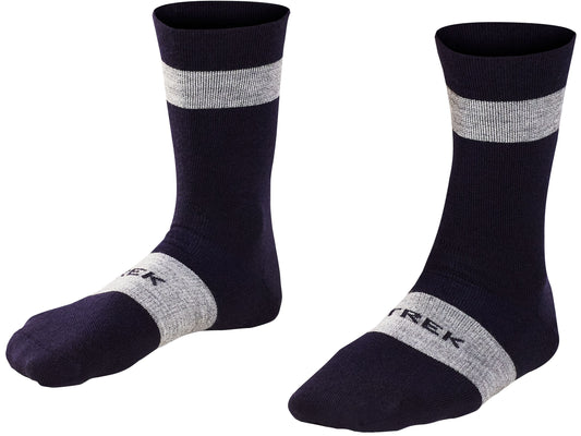Sock Trek Race Merino Wool Crew Medium(39-41) Deep Dark Blue