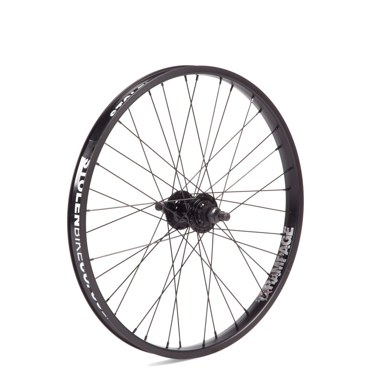 22" RAMPAGE WHEELS