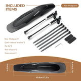 ROCKBROS Adjustable Bike Fender for 26"/27.5"/29" MTB Mud Guards