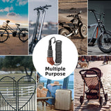 ROCKBROS Lightweight Helmet Lock, Resettable Combination Cable Lock for Bike & Luggage