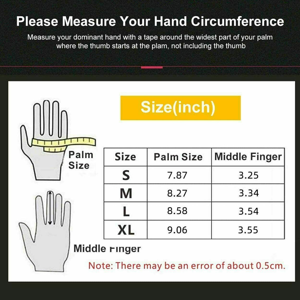 ROCKBROS Cycling Bike Gloves Winter Warm Mittens Touch Screen Windproof Waterproof