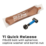 Seatpost Clamp Titanium Bolt Hardware Upgrade Kit