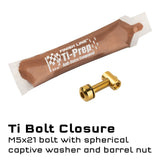 Seatpost Clamp Titanium Bolt Hardware Upgrade Kit