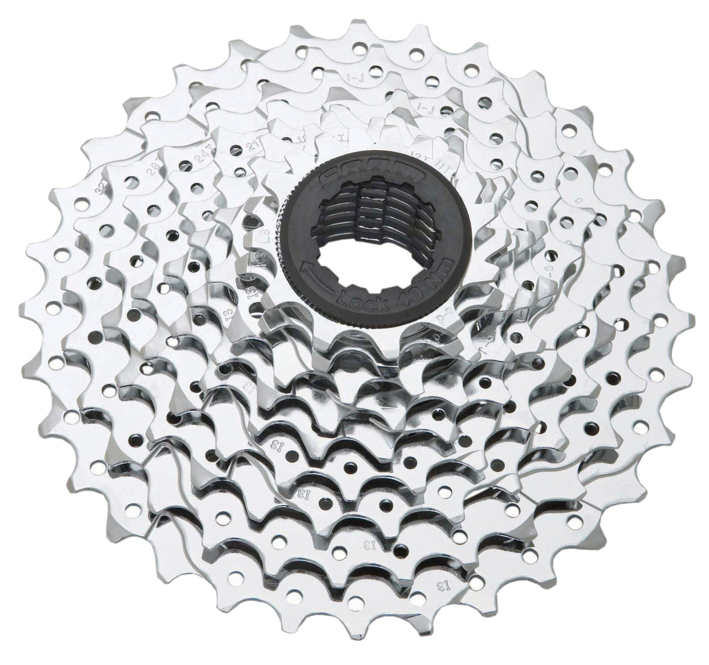 SRAM PG-950 Cassette - 9 Speed 12-26t Silver