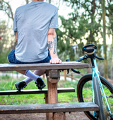 Overlander Tee - Grey Grunge