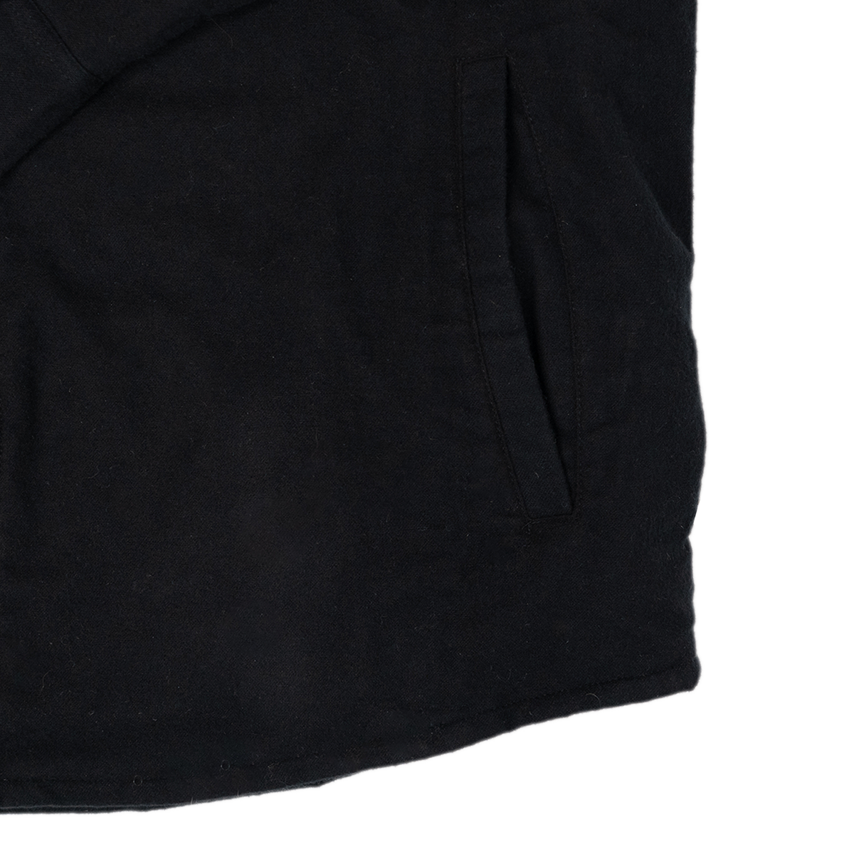 Flannel Jacket - Black on Black