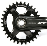Oval 96 mm BCD Chainrings for Shimano XT M8000 and SLX M7000