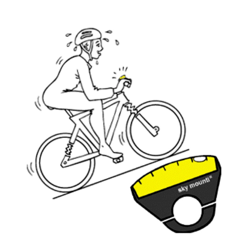 Sky Mounti Bicycle Inclinometer