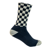 Socks - Checkered Black/Tan