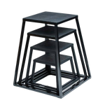 Steel Plyo Boxes – Heavy-Duty Plyometric Jump Platforms with Anti-Slip Rubber Top – Available in 12", 18", and 24" Heights – Stackable, Stable, Built for Strength and Conditioning