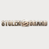 STOLEN BRAND METAL BADGE