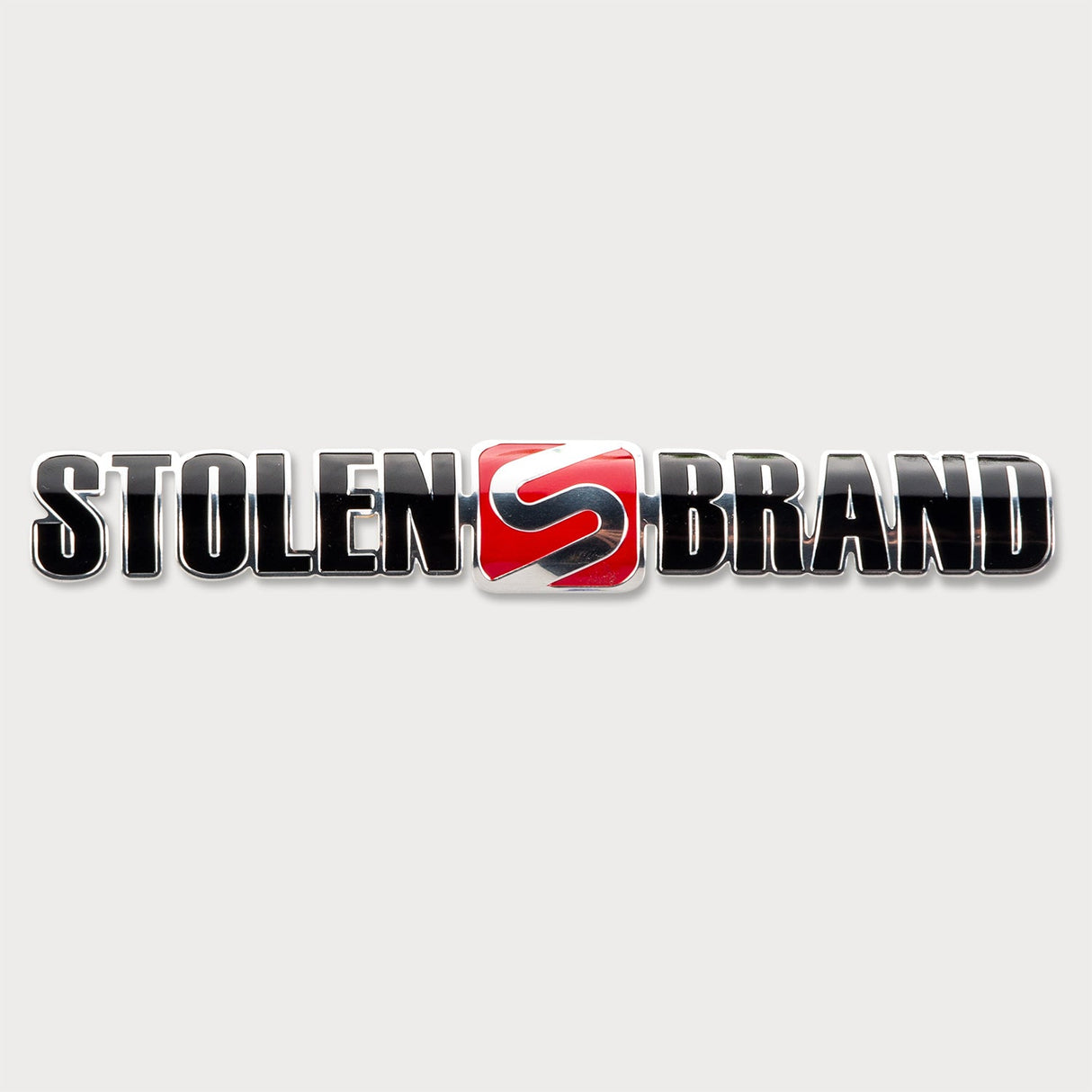 STOLEN BRAND METAL BADGE