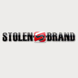 STOLEN BRAND METAL BADGE