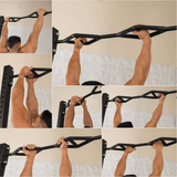 TGrip Commercial 24' Low Profile Wall Mount Rig - 3x3 Steel - Functional Multi-Grip Pull-Up - Sandwich Style J-Hooks