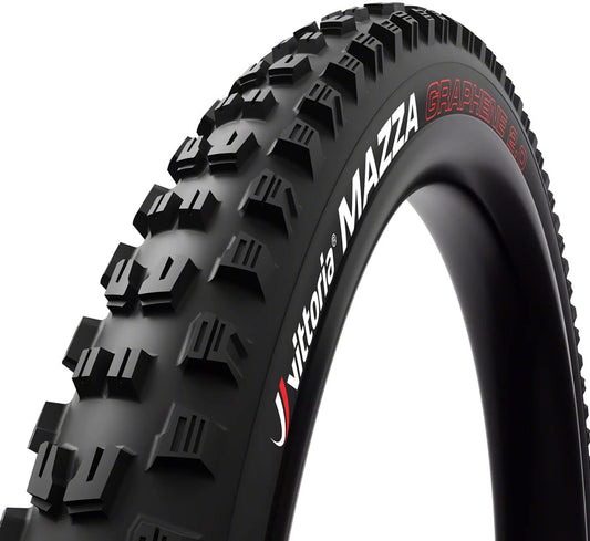 Vittoria Mazza Tire - 27.5 x 2.6 Tubeless 2PLY Folding Black Enduro G2.0