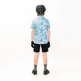 Youth FlexGRID Button Up - Ride the Wave
