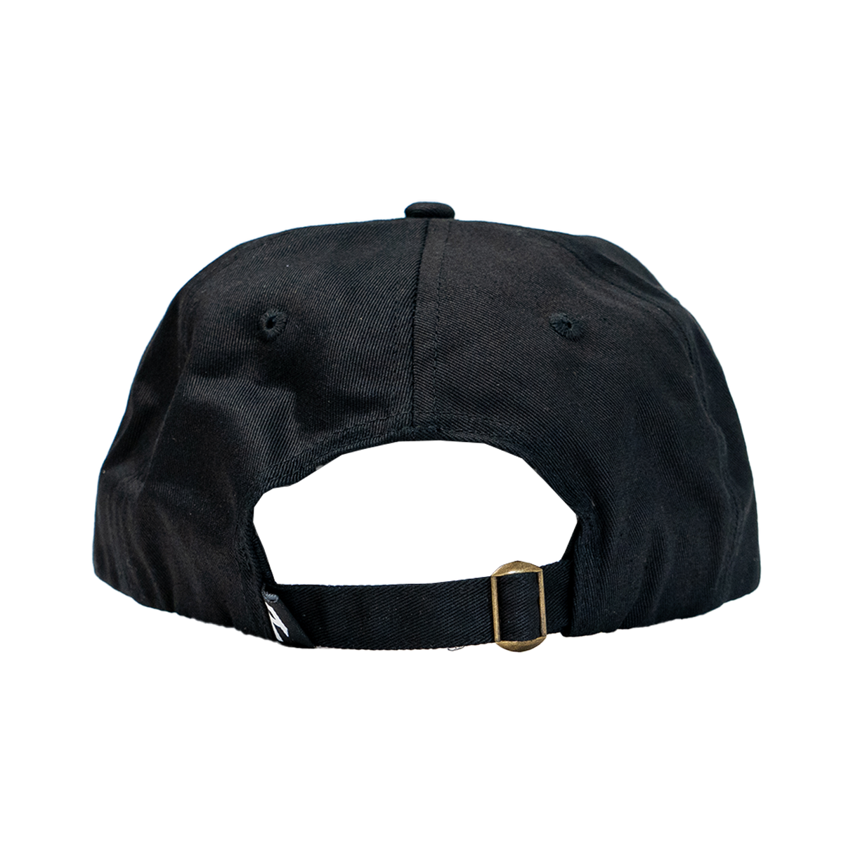 Unstructured Dad Hat -  Black "Bikes"