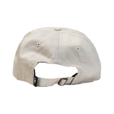 Unstructured Dad Hat - Ivory "Bikes"