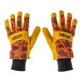 ColdEST Weather Gloves - Orange Camo