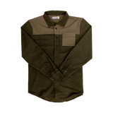 FlexTop Flannel - Solid Olive