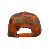 Foam Trucker Hat - Orange Camo