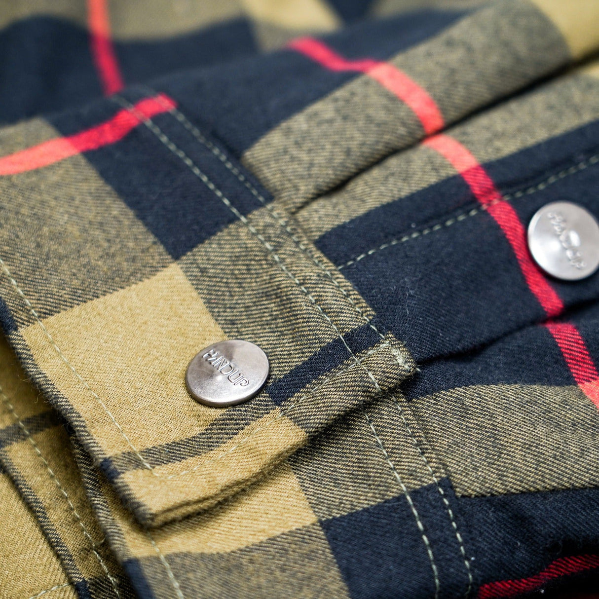 Flannel Jacket - Olive Flannel