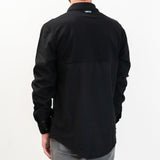 FlexTop Flannel - Solid Black