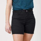 5.5" Stretch Jorts - Pure Black