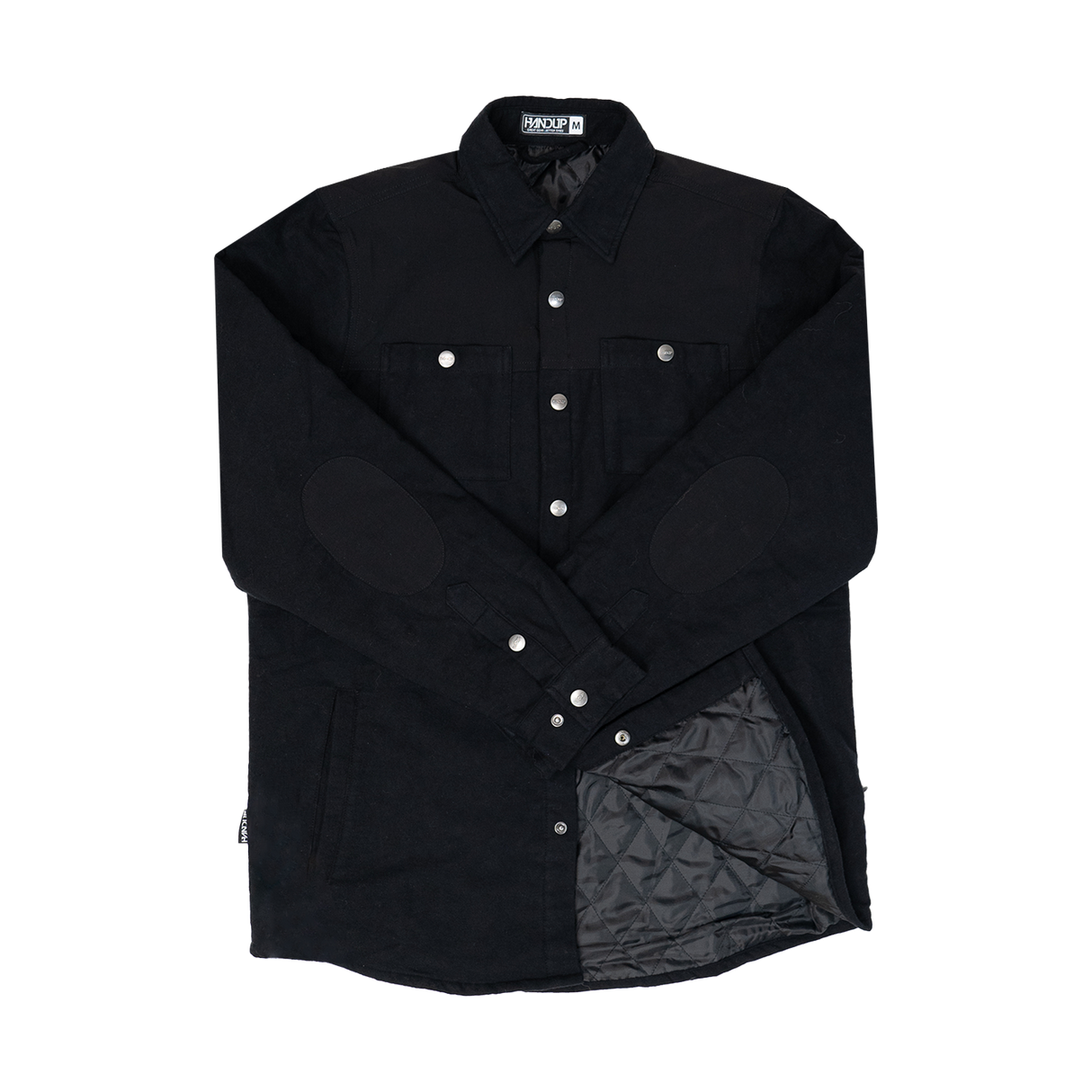 Flannel Jacket - Black on Black
