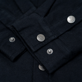 Flannel Jacket - Black on Black