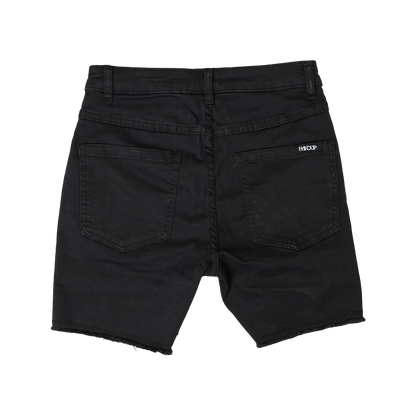 5.5" Stretch Jorts - Pure Black