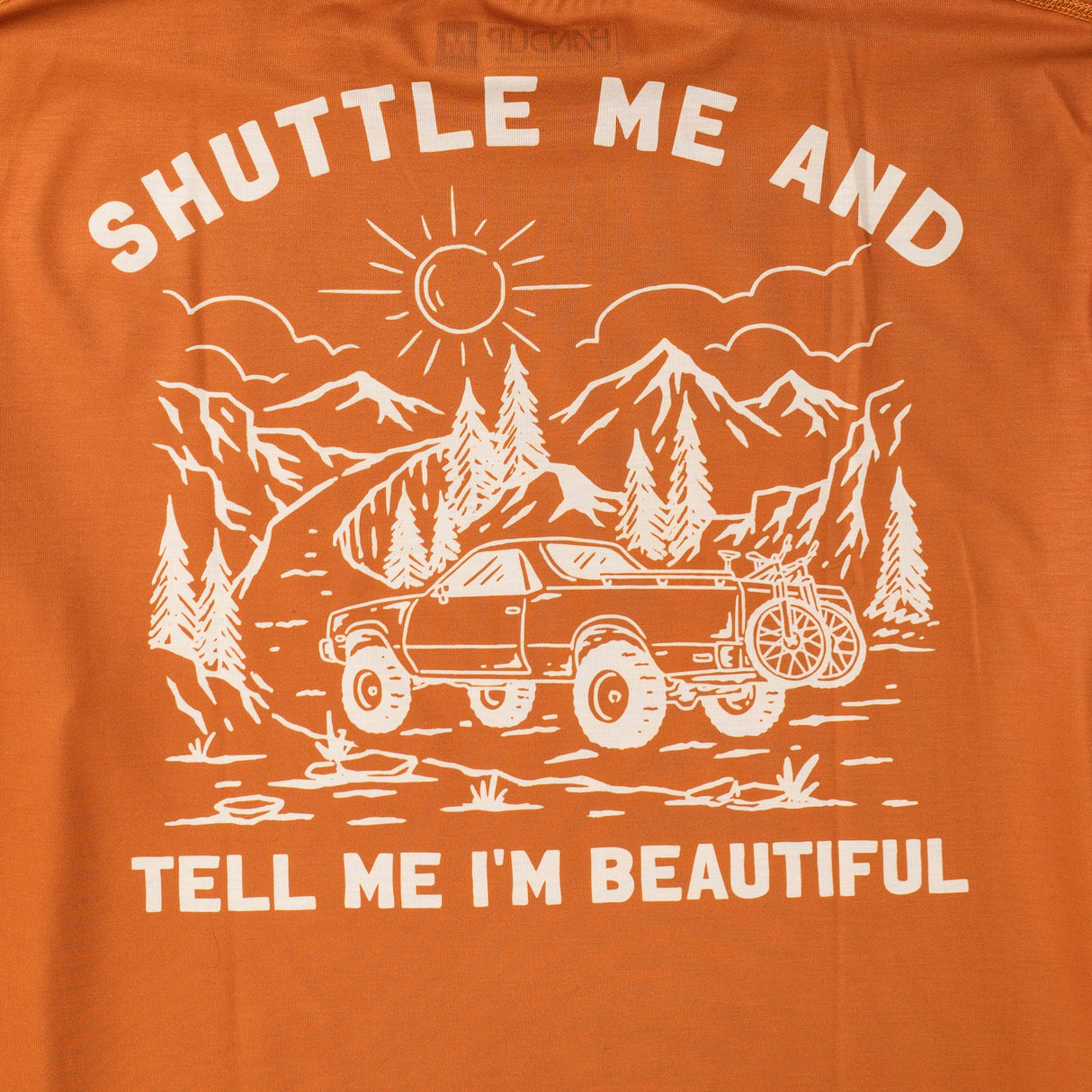 ActiviTEE - Shuttle Me Burning Orange