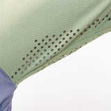 Long Sleeve VenTop Jersey - Moss Green/Steel Grey