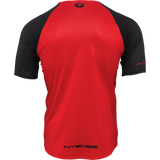 Men's INTENSE x THOR MTB Assist Dart Black/Red Short Sleeve Jersey