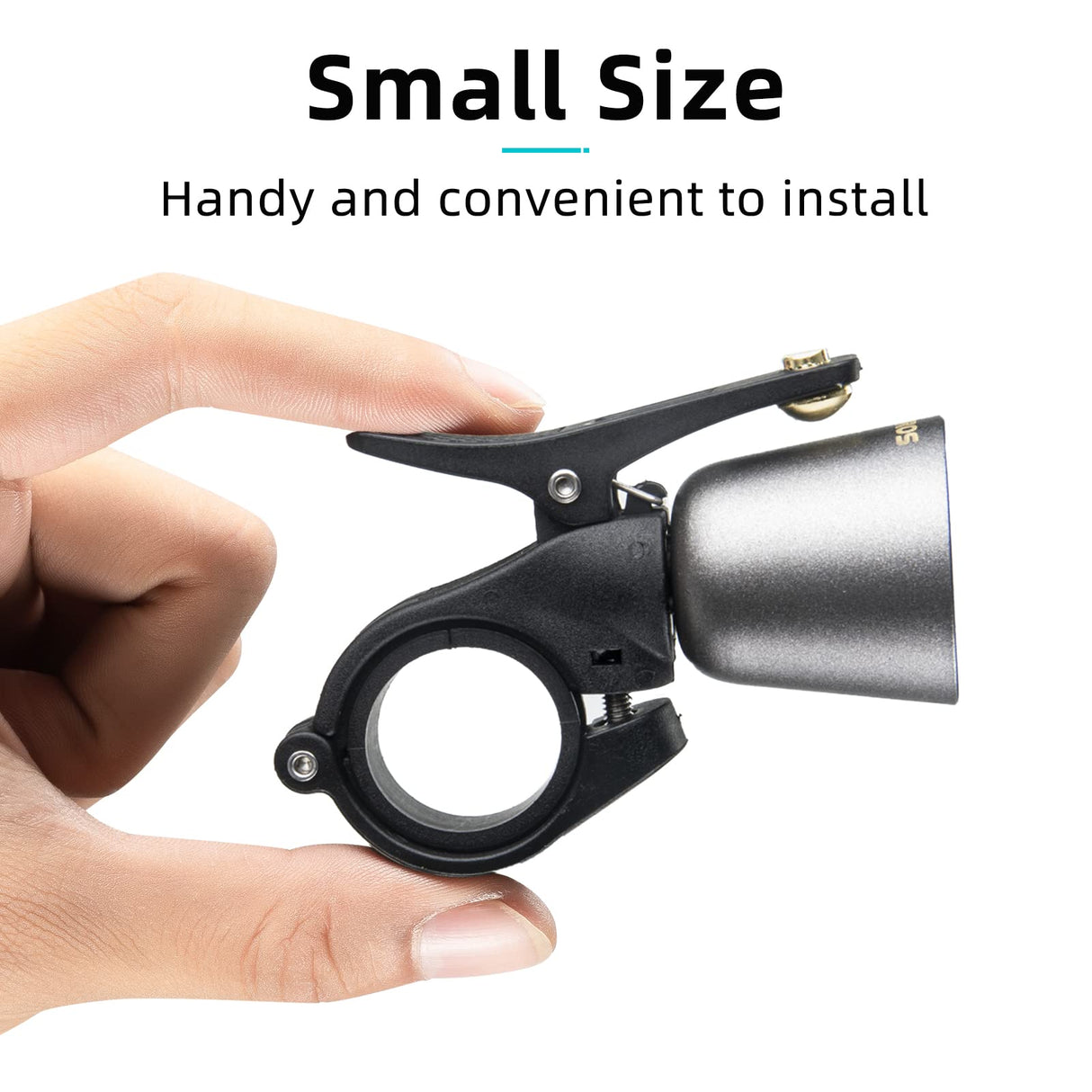 Classic Brass Bike Bell Loud Easy Install Fits Most Handlebars