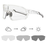 Thickened PC Lens Photochromic Sunglasses (UV400)