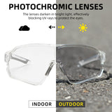 Thickened PC Lens Photochromic Sunglasses (UV400)
