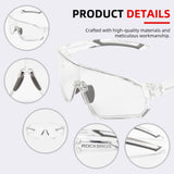 Thickened PC Lens Photochromic Sunglasses (UV400)