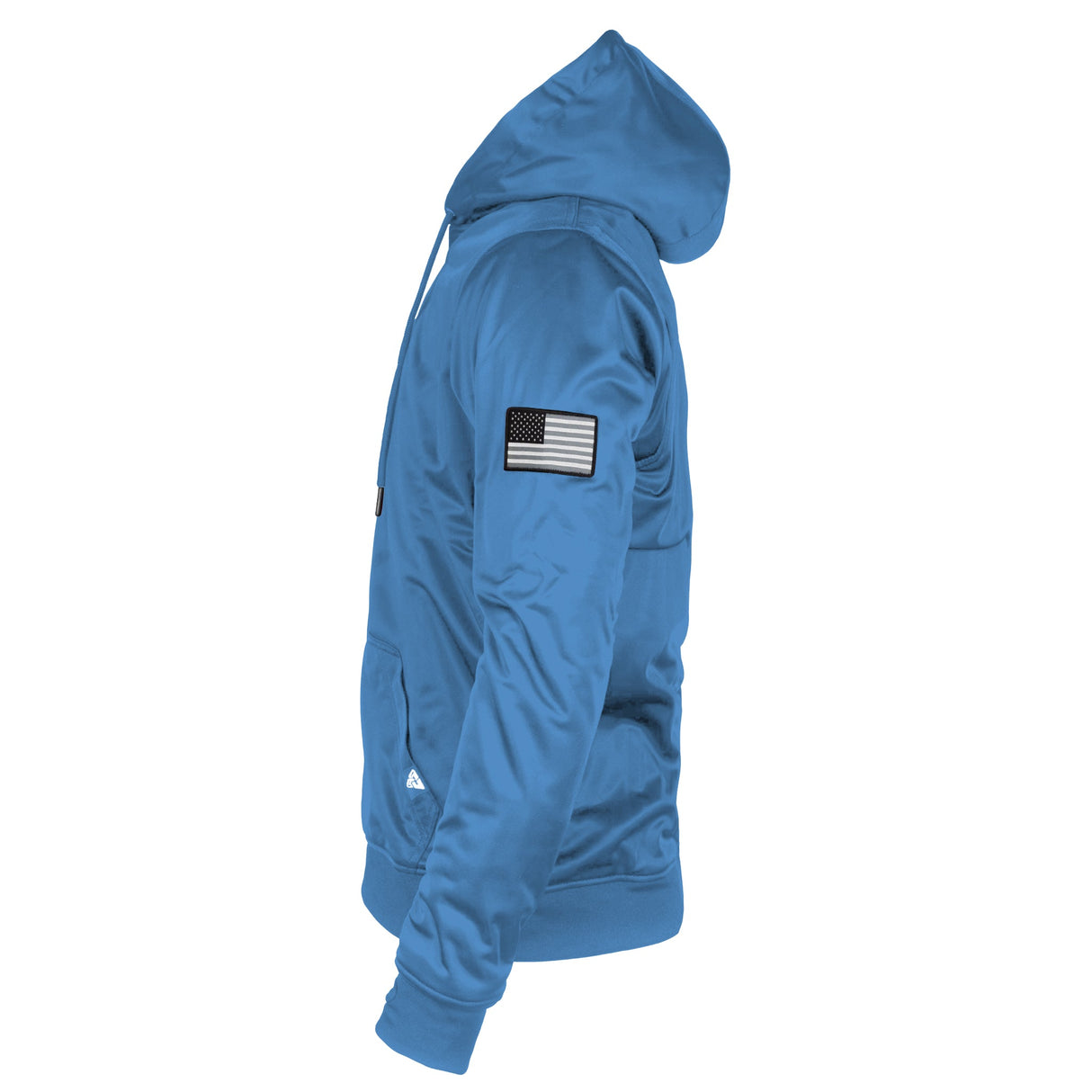 Sky Blue Solid Ultra Protective Hoodie with Pads