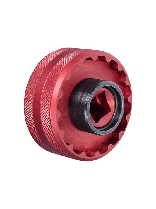 Tool Unior Bottom Bracket Socket T47 Red