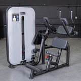 Vogue Selectorized Ab Crunch by Muscle D Fitness | Commercial Grade
