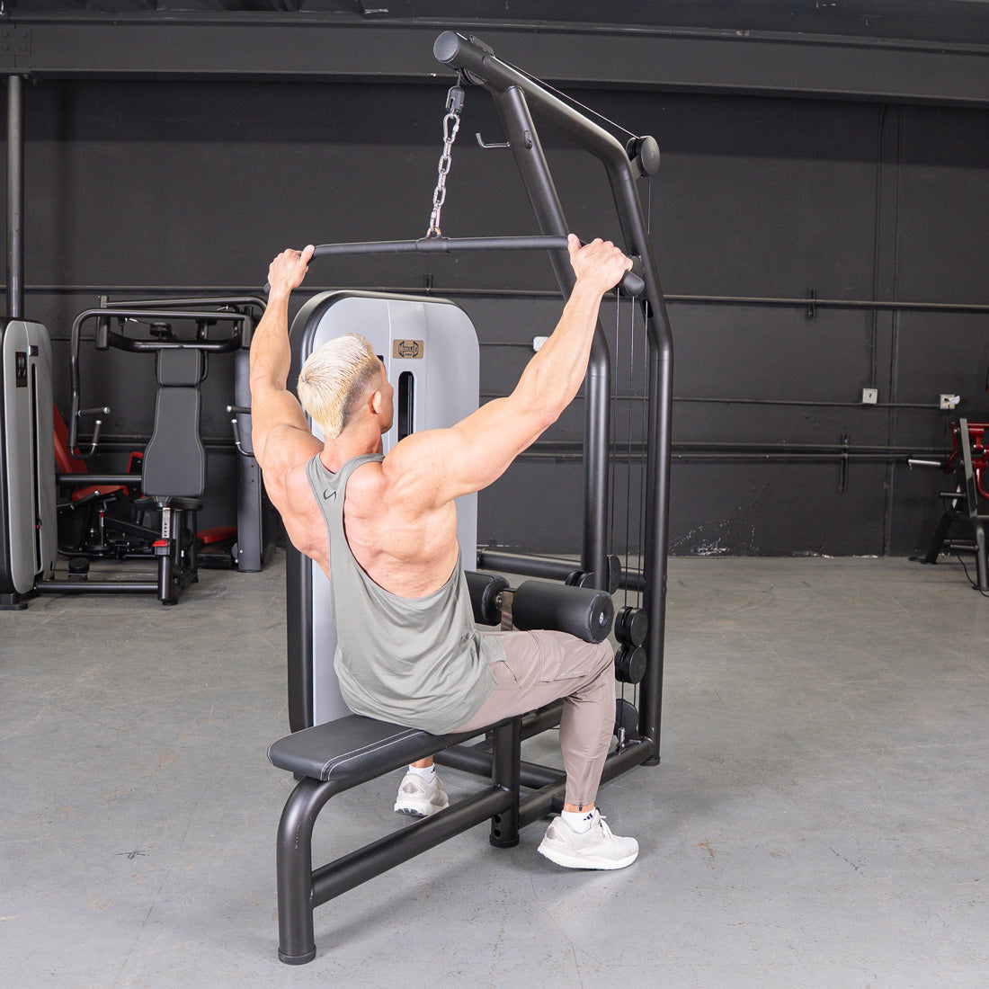 Vogue Lat Pulldown Low Row Combo | Commercial Grade | Muscle D